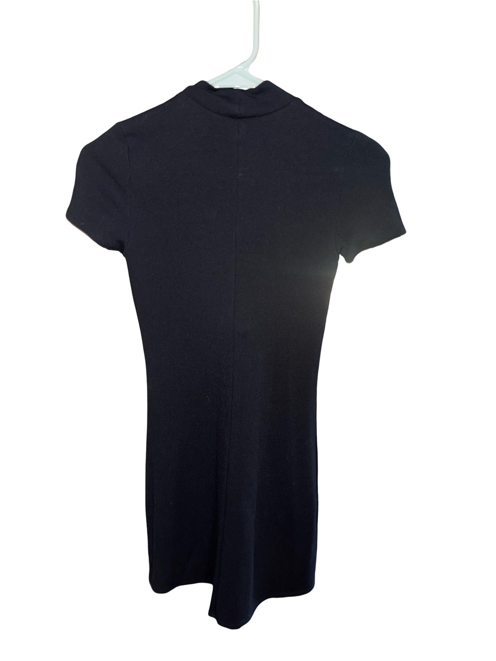 Forever 21 Black Short-Sleeve dress